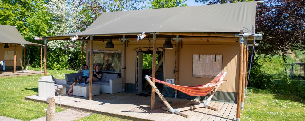 Luxe safaritent 5-7 pers.