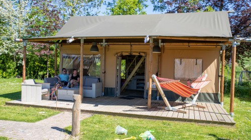 Luxe safaritent 5-7 pers.