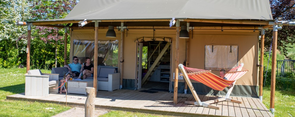 Luxe safaritent 5-7 pers.