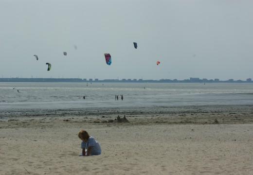 kitesurfen op Westerschelde